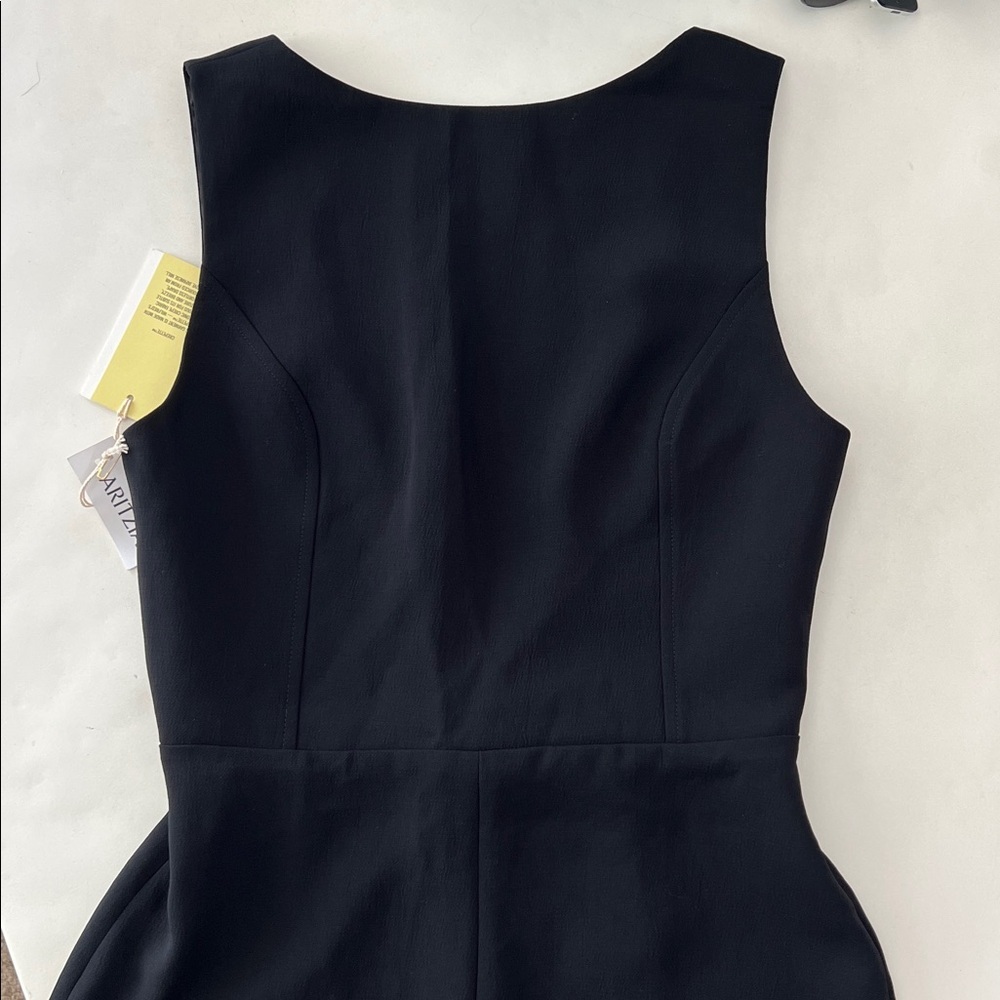 Wilfred Black V-Back Wide-Leg Jumpsuit - Picture 7 of 10